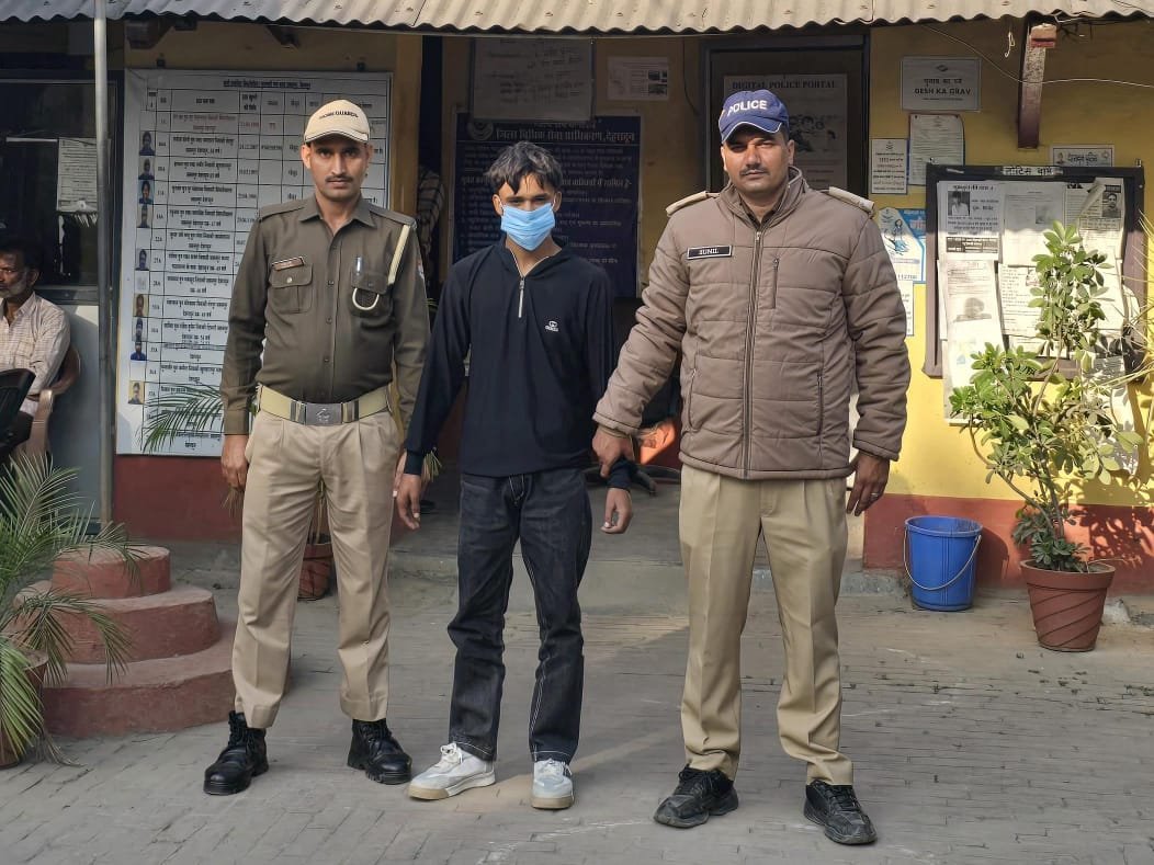 बड़ी खबर(उत्तराखंड)नाबालिक युवती के अपहरण के आरोपी को  पुलिस ने किया गिरफ्तार।।