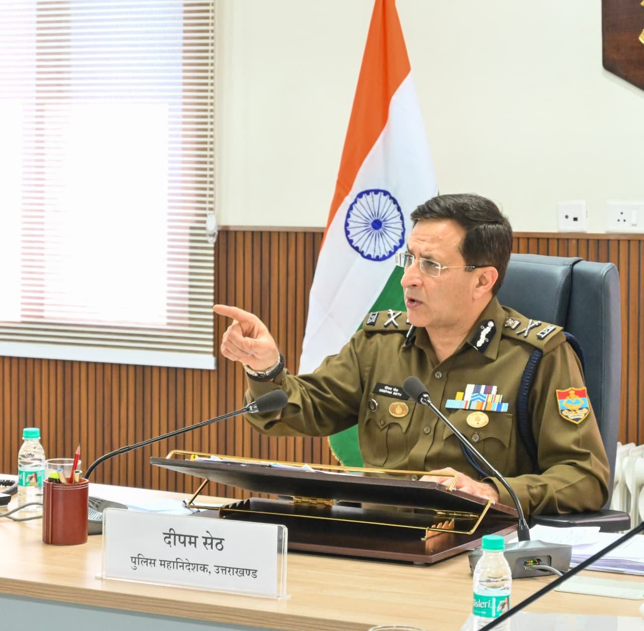 उत्तराखंड पुलिस में अपराध नियंत्रण और कानून व्यवस्था को लेकर सख़्ती और जवाबदेही का दौर शुरू।।