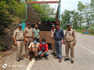 बड़ी खबर(उत्तराखंड) पेयजल के सरकारी पाइप की चोरी,कवाडी बन कर ले गये वाहन चालक
