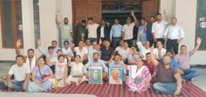 (हल्द्वानी) छात्रों की आवाज दबाने पर यहां काग्रेस में हुंकार ।।