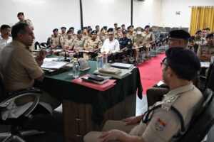 बड़ी खबर(हल्द्वानी) अपराध समीक्षा में डिजिटल पुलिसिंग और साइबर सुरक्षा पर जोर
