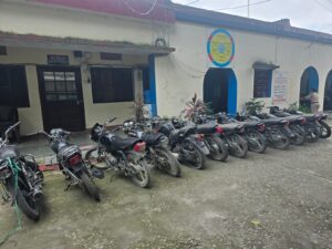 बड़ी खबर(किच्छा) अवैध रूप से चल रही  बाईको ने बढ़ाई थाने की शोभा ।।