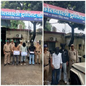 Rudrapur-:जुलूस में हथियार लहराकर दहशत फैलाने वालों पर पुलिस का शिकंजा, छह गिरफ्तार
