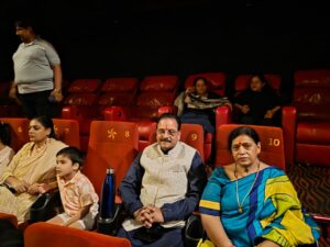 बड़ी खबर-: हल्द्वानी सांसद अजय भट्ट ने देखी आध्यात्मिक मूवी ।।