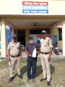 बड़ी खबर(उत्तराखंड)चरस के साथ एक युवक गिरफ्तार ।।