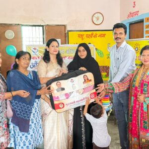 उधम सिंह नगर में 150 से अधिक आंगनबाड़ी केंद्रों पर हुआ आंगन मिलन सेवा कार्यक्रम, लाभार्थी बहनों को बांटी महालक्ष्मी किट ।।