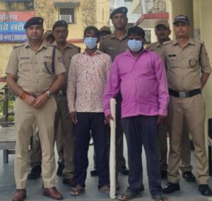 खटीमा में हत्या के मामले में दो नामजद आरोपी गिरफ्तार
