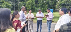 चंपावत कैबिनेट बैठक को लेकर जिला अधिकारी ने किया स्थलीय निरीक्षण
