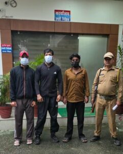 रामनगर डिग्री कॉलेज के प्रधानाचार्य को धमकी देने के मामले में तीन आरोपी हिरासत में