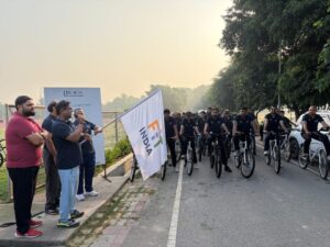 SAI NSRC लखनऊ और FCI ने मनाया ‘संडेज़ ऑन साइकिल’, फिटनेस का दिया संदेश