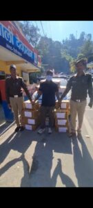 20 पेटी अवैध शराब के साथ बिजनौर का युवक गिरफ्तार